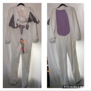 COSPLAY UNICORN costume birthday party faux fur L